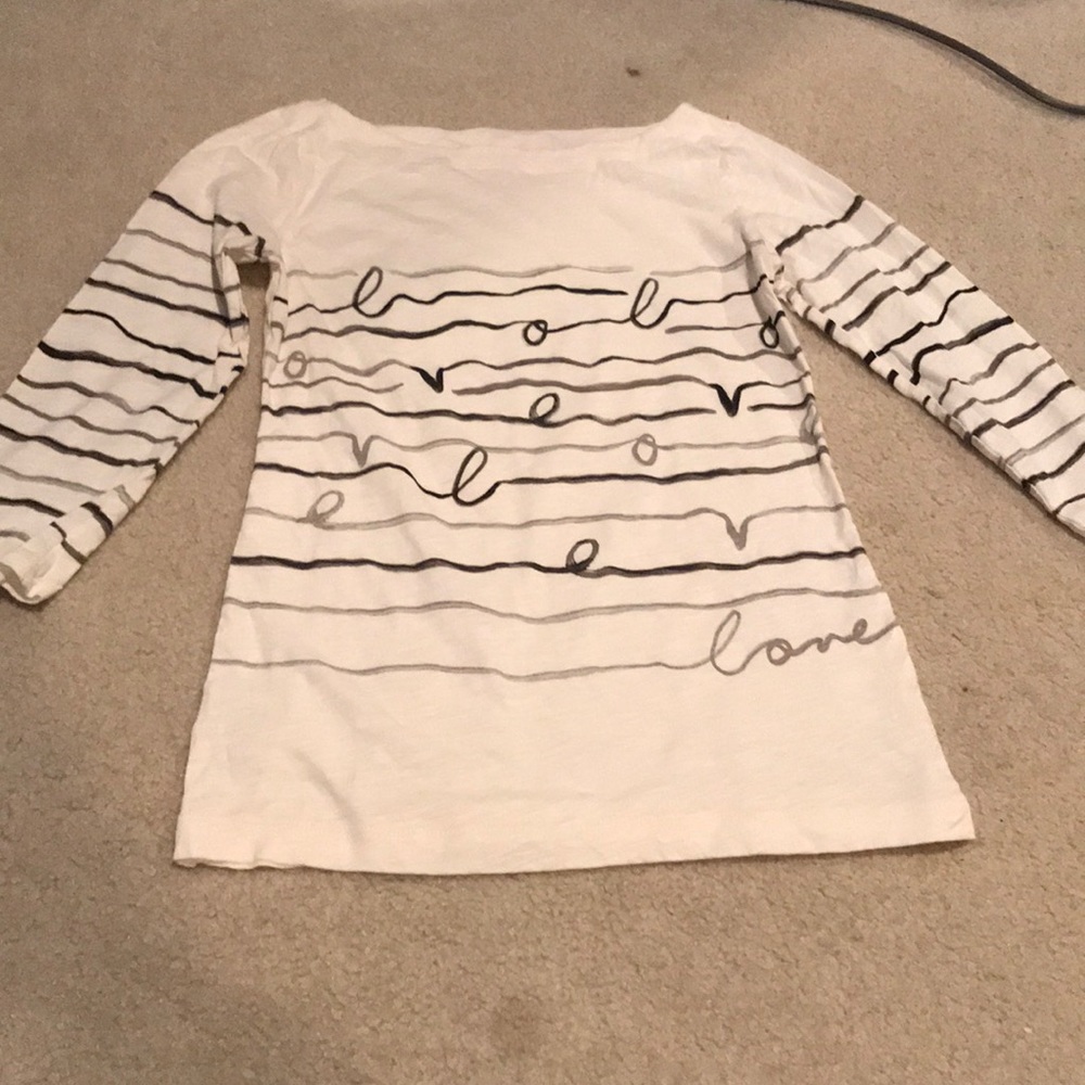 Anne Taylor stripped shirt